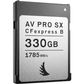 Angelbird AV PRO CFexpress B SX 330 GB Memory Card