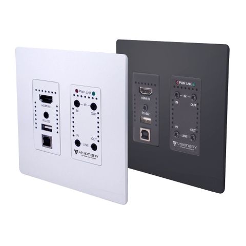 Visionary Solutions DuetE5-WP 4K UHD Duet Wallplate Encoder