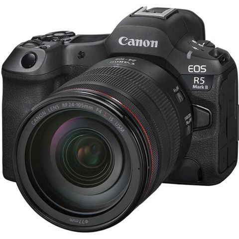 Canon EOS R5 Mark II Mirrorless Camera with 24-105mm f/4 Lens