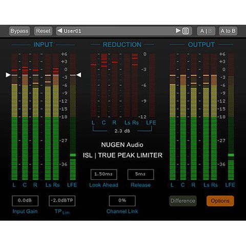 NUGEN Audio ISL with DSP Extension - True-Peak Limiter