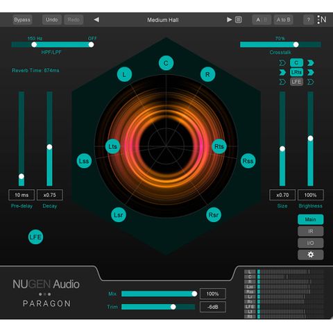 NUGEN Audio Paragon Flexible True Convolution Reverb