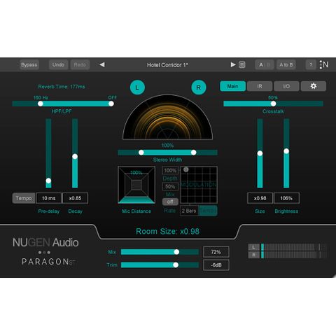 NUGEN Audio Paragon True Convolution Stereo Reverb