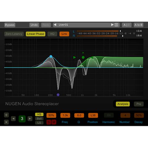 NUGEN Audio Stereoplacer - Frequency - Dependent Panning Tool