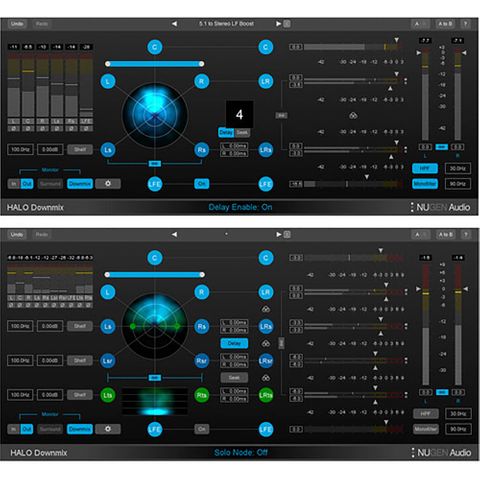 NUGEN Audio Halo Downmix Plug-In with 3D Immersive Extension