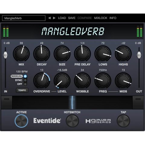 Eventide MangledVerb  H9 Series Reverb Plug-In