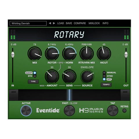 Eventide Rotary Mod H9 Series Leslie Cabinet Modulation Plug-In