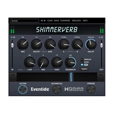 Eventide ShimmerVerb Massive Lustrous Reverb Plug-In