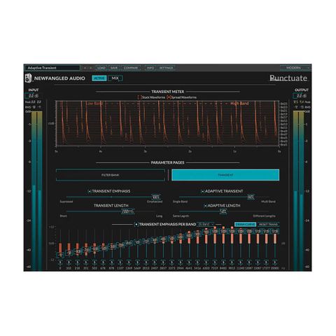 Newfangled Audio Punctuate Transient Shaper Plug-In