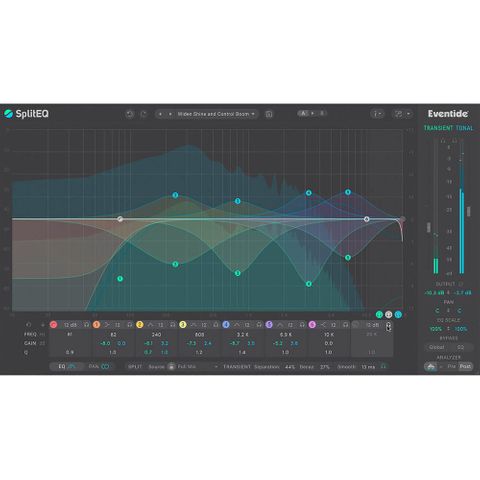 Eventide SplitEQ 8-Band Parametric Equalizer Plug-In