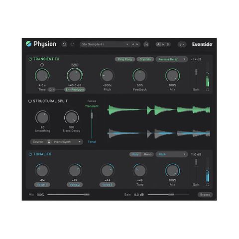 Eventide Physion Mk II Transient/Tonal Multi-Effects Plug-In