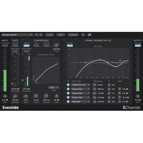 Eventide EChannel Lightweight Modular Channel Strip Plug-In