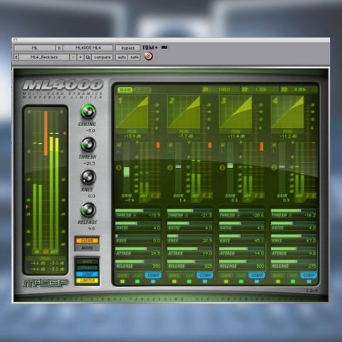 McDSP ML4000 Mastering Limiter HD v7 Plug-In