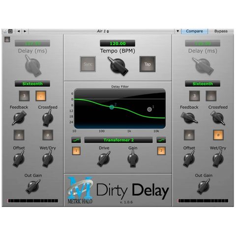 Metric Halo Dirty Delay v4 Plug-In