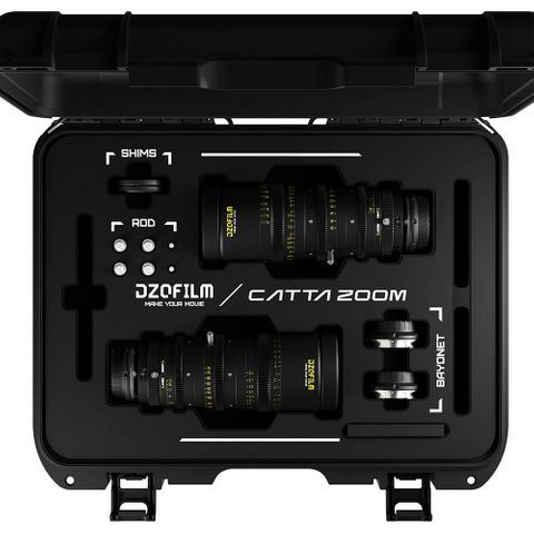 DZOFilm Catta FF 18-35/70-135mm T2.9  E-Mount Cine Zoom 2-Lens Bundle
