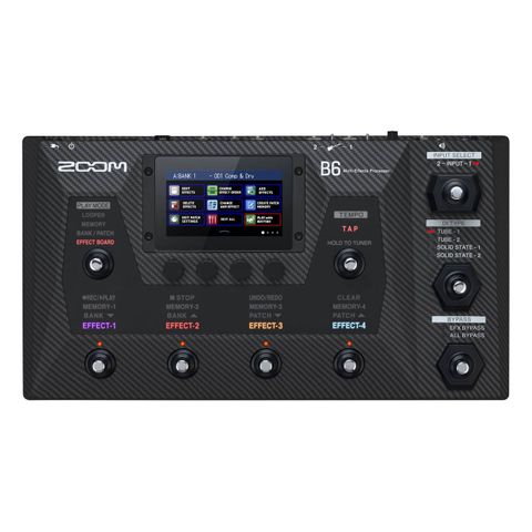 Zoom B6 Multi-Effects Bass Processor
