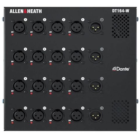 Allen & Heath DT164W dLive 16 XLR Input/4 XLR Output Wall Mount DANTE
