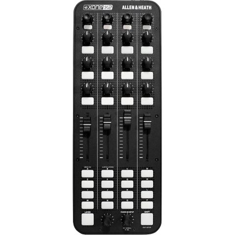Allen & Heath Xone:K2 Compact DJ Midi Controller with 4 CH Soundcard