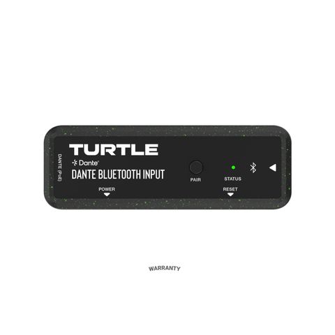 Turtle AV Dante Dual Channel Bluetooth Input Adapter