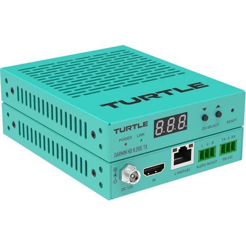 Turtle AV Darwin HD H.265 HDMI 1080p60 4:4:4 AV-over-IP Transmitter