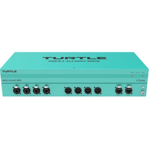Turtle AV Mineola 4x4 Dante Audio Bridge