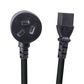 DYNAMIX Moulded IEC -> Tapon Power Cord - 2 Metre