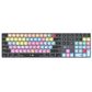 Logickeyboard Avid Pro Tools Titan Wireless Backlit Keyboard Mac, US
