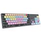 Logickeyboard Avid Pro Tools Titan Wireless Backlit Keyboard Mac, US