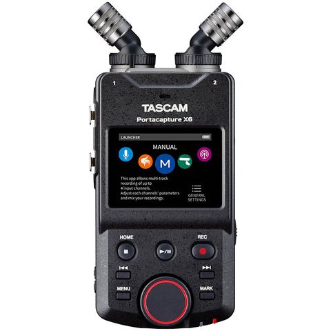 Tascam PORTACAPTUREX6 6-Channel 32-Bit Portable Audio Recorder
