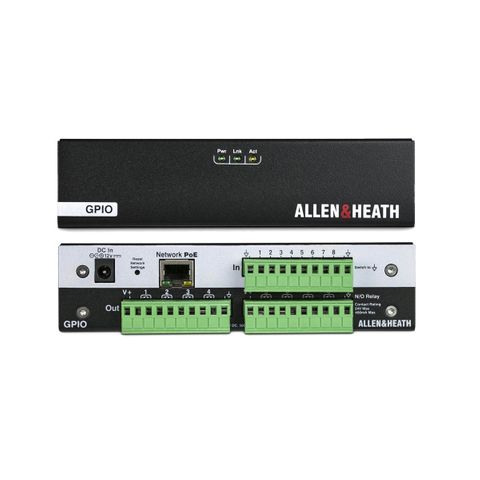 Allen & Heath GPIO dLive General Purpose I/O Interface for Remote Cont