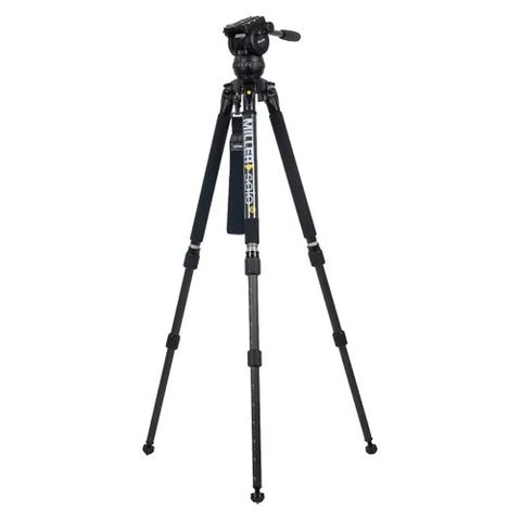 Miller Tripod System CX8 Solo-Q 75 2 Stage Carbon Fibre