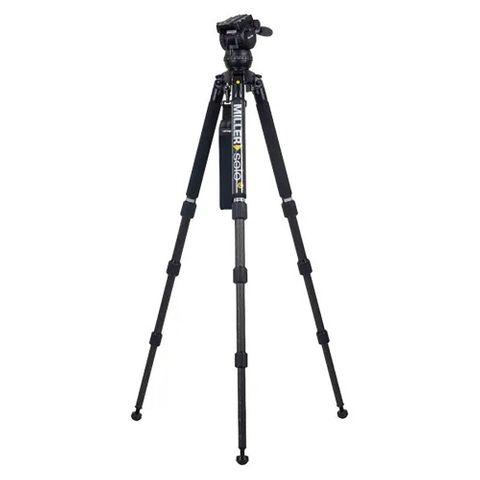 Miller Tripod System CX8 Solo-Q 75 3 Stage Carbon Fibre