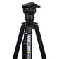 Miller Tripod System CX8 Solo-Q 75 3 Stage Carbon Fibre