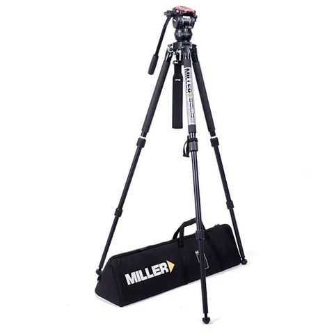 Miller Tripod System Versa CXV2 Solo-Q 75 2 Stage Carbon Fibre