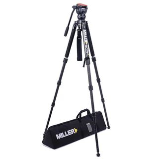 Miller Tripod System Versa CXV2 Solo-Q 75 3 Stage Carbon Fibre