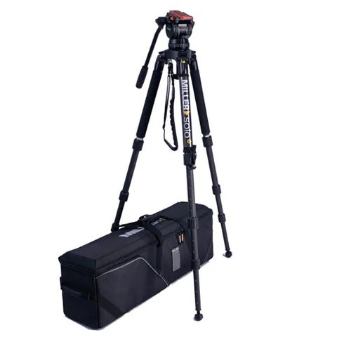 Miller Tripod System Versa CXV14 Solo-Q 100 Stage Carbon Fibre & Bag