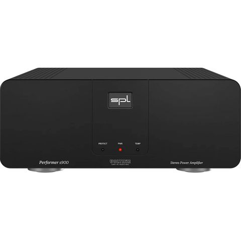 SPL Performer s900 Stereo Power Amplifier -  Black, Silver and Red