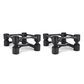 Iso Acoustics APERTA 100 Speaker Isolation Stands Black or Silver Alum