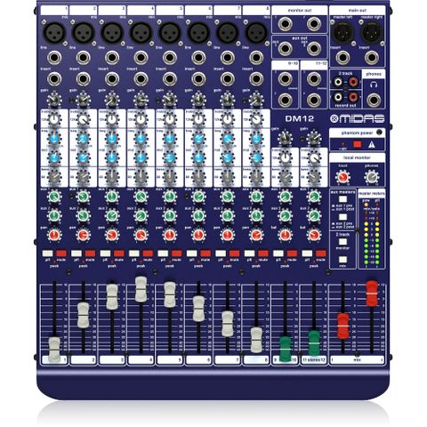 Midas DM12 12-channel Analog Mixer