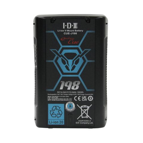 IDX CUE-J198 190Wh Li-Ion V-Mount Battery w 1x D-Tap