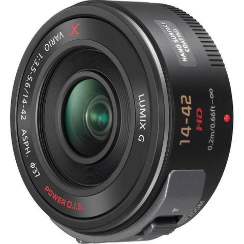 Panasonic Lumix H-PS14042E-K G X Vario 14-42mm F3.5-5.6 PZ OIS Lens