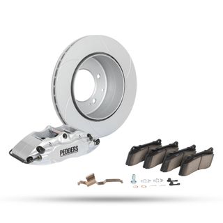 Four Pot Forge Aluminium Rear