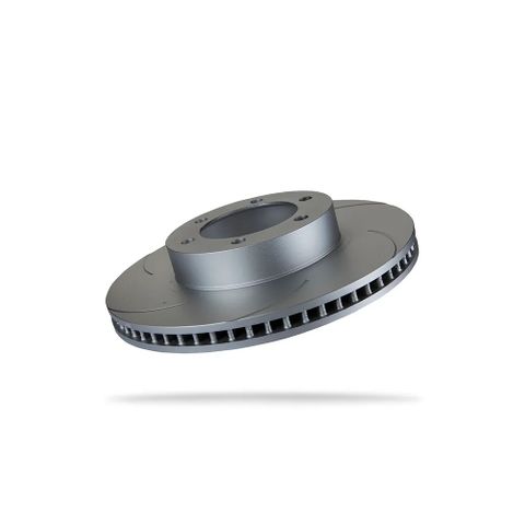 Slotted Geomet Coated Rotor