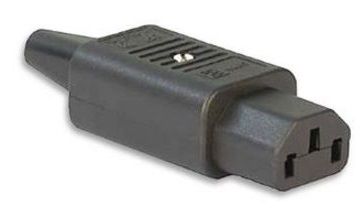 C13 10A Inline socket Schurter Australian certification