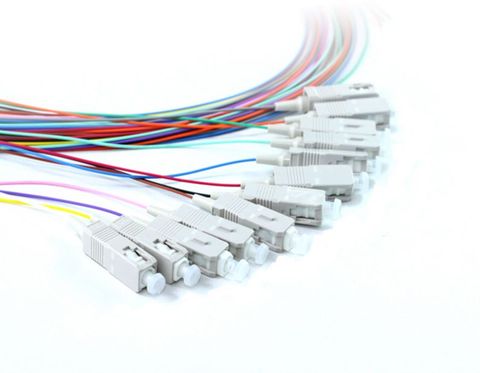 2M OM1 SC Multimode Pigtail 12PCs Pack