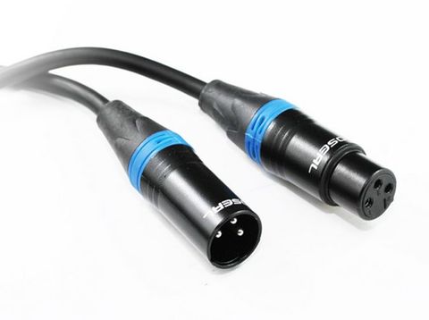 5m XLR 3-Pin balanced microphone lead M-F
