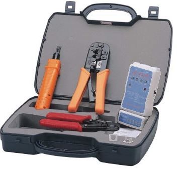 Professional network cable installation toolkit