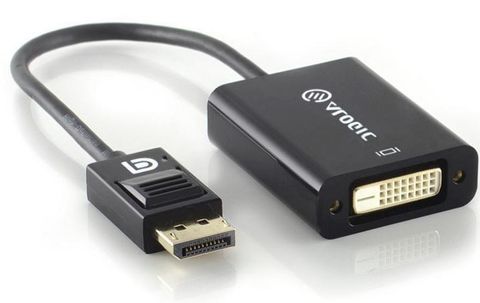 15cm DisplayPort to DVI adapter Alogic M-F