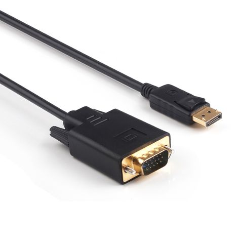 3M Displayport To VGA Cable Supports 1080P