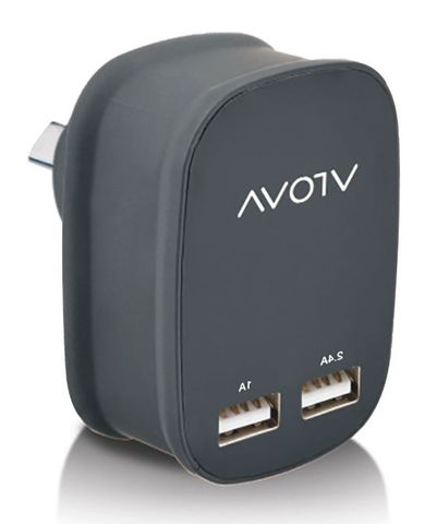 2-Port USB mains charger 5V