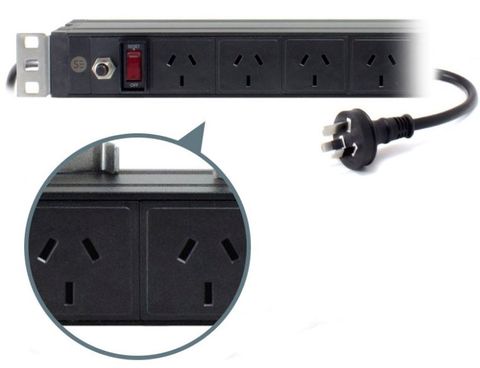 Serveredge Basic 2m 8 Port PDU,  (8) 3 Pin AUS GPO Output